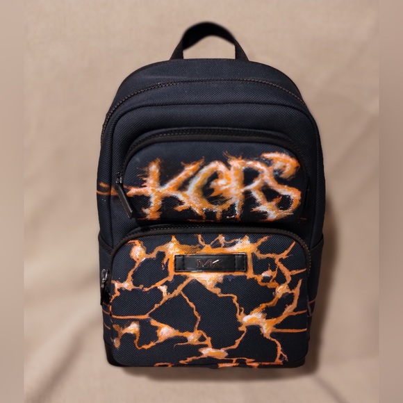 Authentic NWT Michael kors Mens kent backpack “fire & ice” Collection LTD ED - Picture 2 of 6